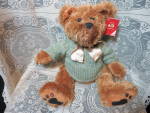 Ms Teddy Bear.Com Stuffed Plush Bear 15 inch. Has tush tag and swing tag. Swing Tag from to filed in and to has two names one crossed out. This fantastic bear is wearing a hand knitted sweater best gu...
